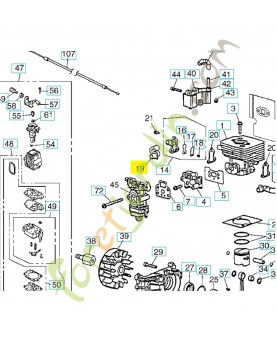 tube 521612801- Pièce de détachée Husqvarna
