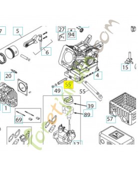 tuyau 587139901 - Pièce de détachée Husqvarna