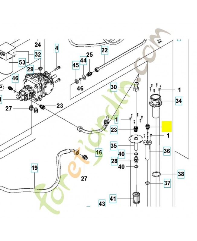 connecteur 575881303 - Pièce de détachée Husqvarna