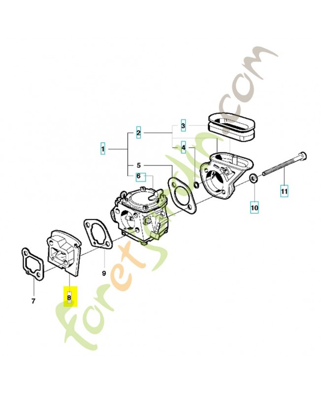 bride 505279060- Pièce de détachée Husqvarna