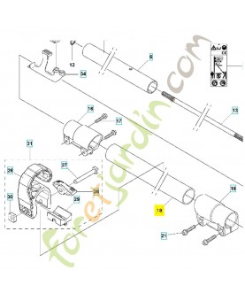 tube 537246802- Pièce de détachée Husqvarna