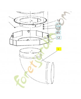 tube 588722801- Pièce de détachée Husqvarna