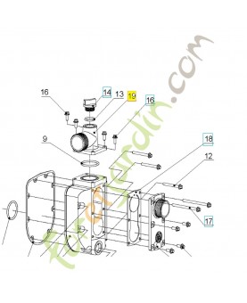 tuyau 590913101 - Pièce détachée Husqvarna