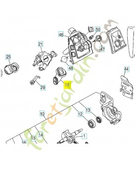 tube 585697201- Pièce détachée Husqvarna