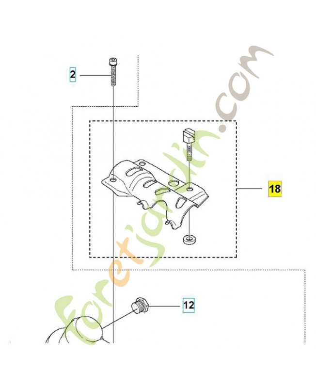 Plaque de fixation Plaque de fixation