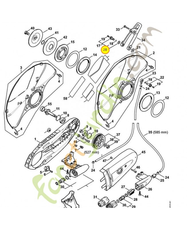 Joint 0000-679-2000. Pièce de rechange Sithl / Vicking