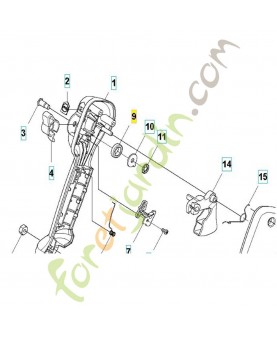 Ressort 591176401. Pièce détachée Husqvarna