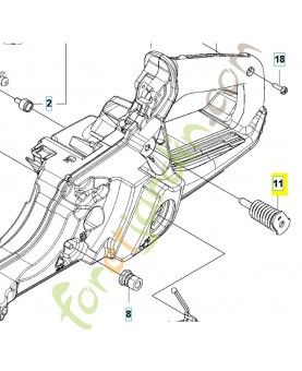 Antivibration 577062702. Pièce détachée Husqvarna
