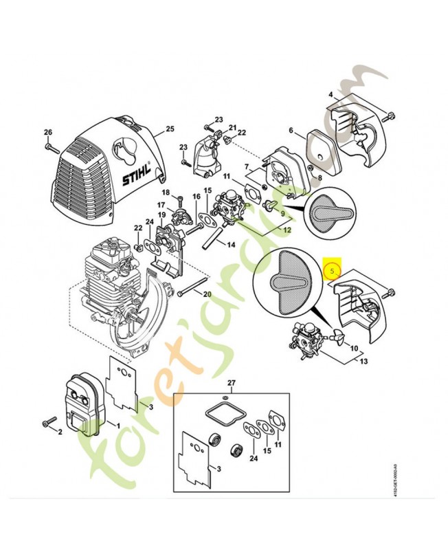 Couvercle de filtre 4180-140-1000. Pièce de rechange Sithl / Vicking Couvercle de filtre 4180-140-1000. Pièce de rechange Sithl / Vicking