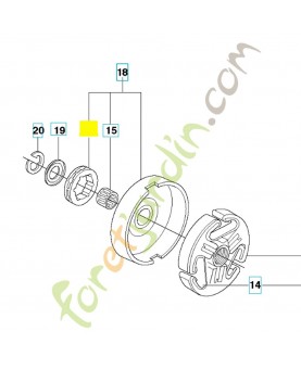pignon 3/8-8 505303661 - Pièce de détachée Husqvarna