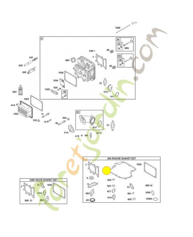 697110 Joint de carter 0003-000-1512