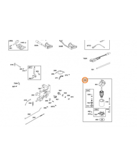 Démarreur électrique 593934