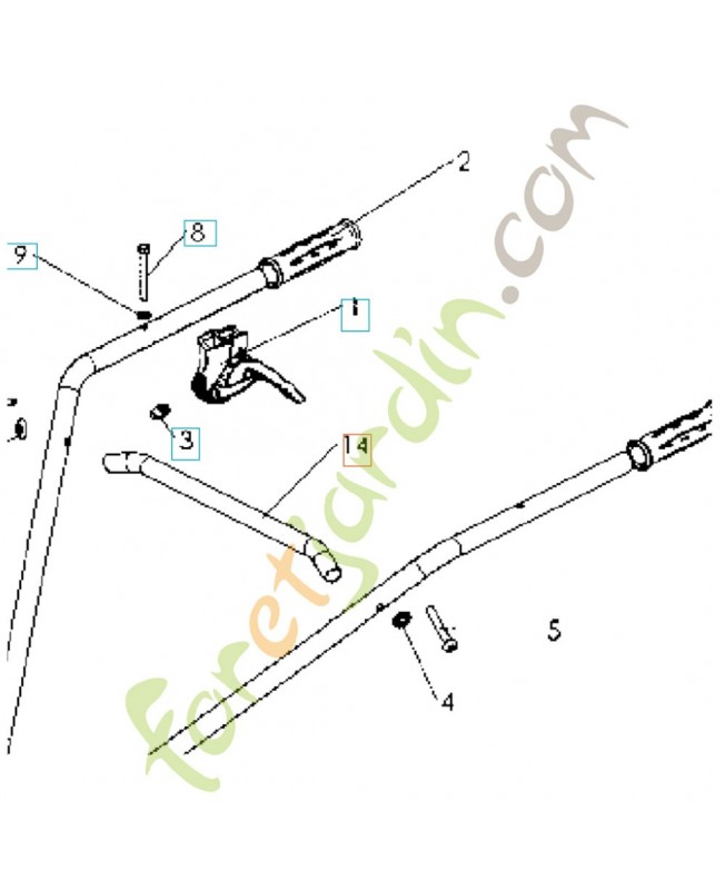 Connection 590162301 - Pièce détachée Husqvarna