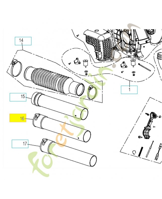 kit de reparation 501424348 - Pièce détachée Husqvarna kit de reparation 501424348 - Pièce détachée Husqvarna