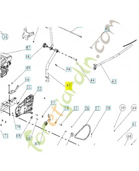 tube 590041801- Pièce détachée Husqvarna
