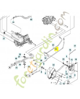 tube 589563501 - Pièce détachée Husqvarna