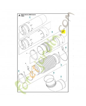 tube 593854202- Pièce détachée Husqvarna