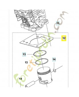 Joint 585601801. Pièce de rechange Husqvarna