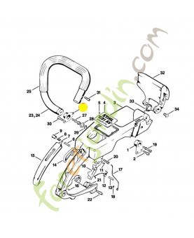BUTOIR 1115-790-9901GP - Pièce détachée adaptable Stihl 
