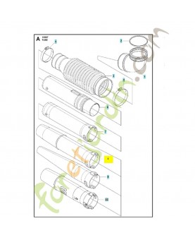 tube 577079502 - Pièce détachée Husqvarna
