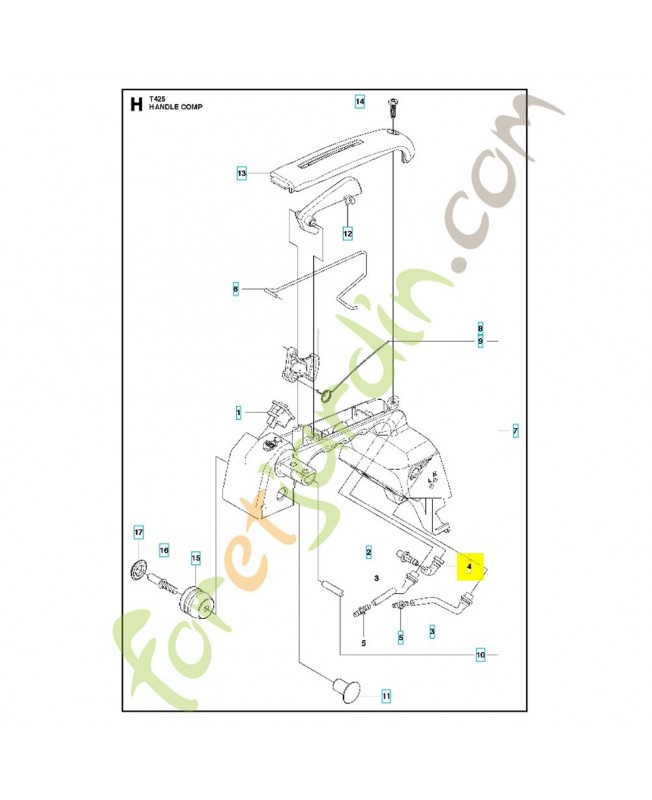 tube 513728502 - Pièce détachée Husqvarna tube 513728502 - Pièce détachée Husqvarna