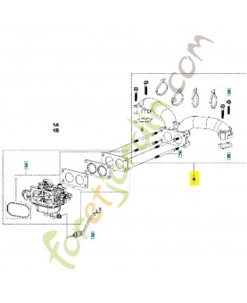 tube 598605501 - Pièce détachée Husqvarna