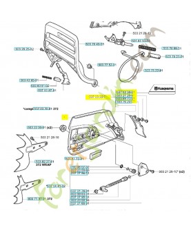 Carter 537033571. Pièce de rechange Husqvarna 