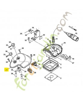 Couvercle 4747-430-3600. Pièce détachée Stihl / Vicking