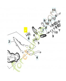 Pivot 531029557. Pièce de rechange Husqvarna