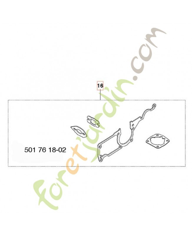 Jeu de joints  référence 501761802