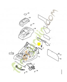 Ressort de tension 6338-703-5110. Pièce de rechange Sithl / Vicking