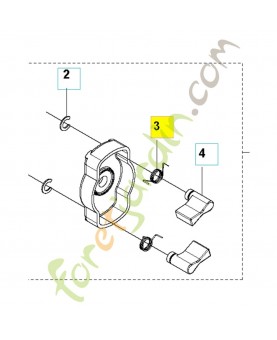 Ressort 521600301. Pièce de rechange Husqvarna