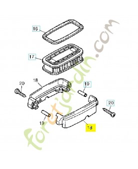 Couvercle 573932901. Pièce de rechange Husqvarna