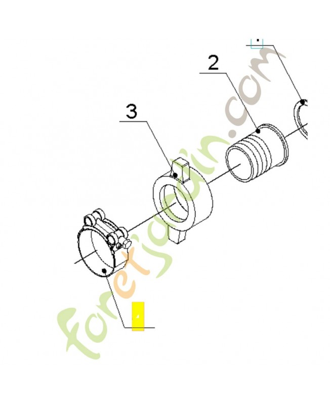 couvercle 590914001- Pièce détachée Husqvarna