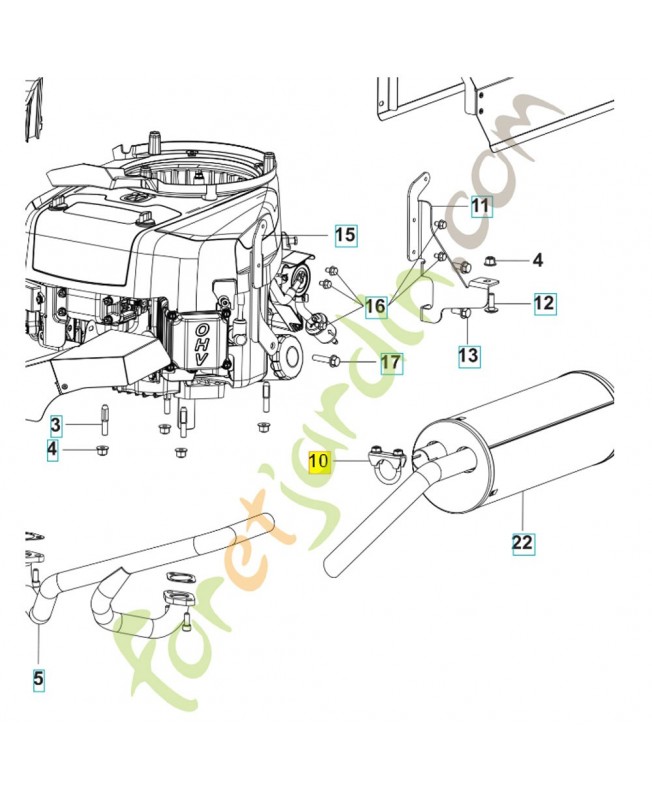 Collier de serrage 501152203. Pièce détachée Husqvarna Collier de serrage 501152203. Pièce détachée Husqvarna