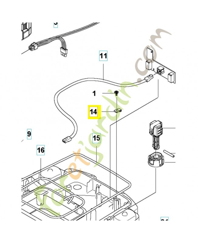 collier 579529401- Pièce de détachée Husqvarna