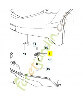 Support 575416001. Pièce de rechange Husqvarna