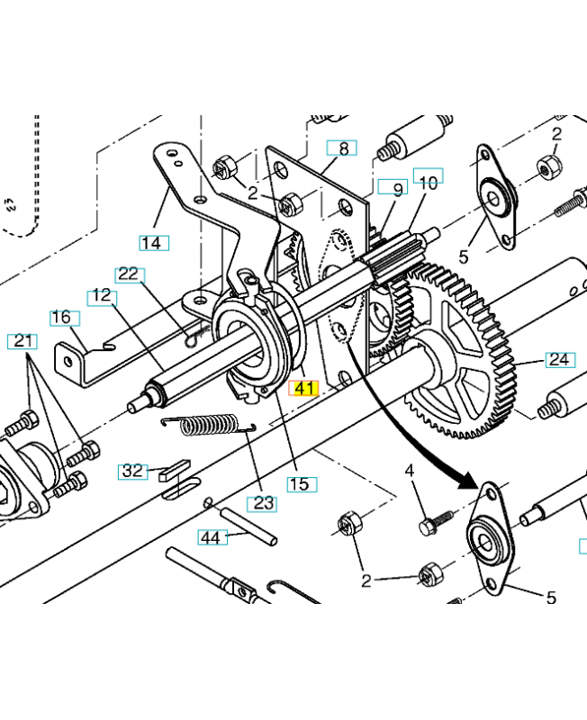 Bague 583607301- Pièce détachée Husqvarna