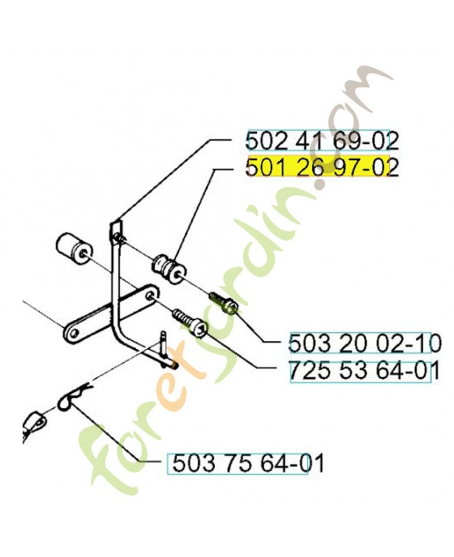 Amortisseur référence 501269702