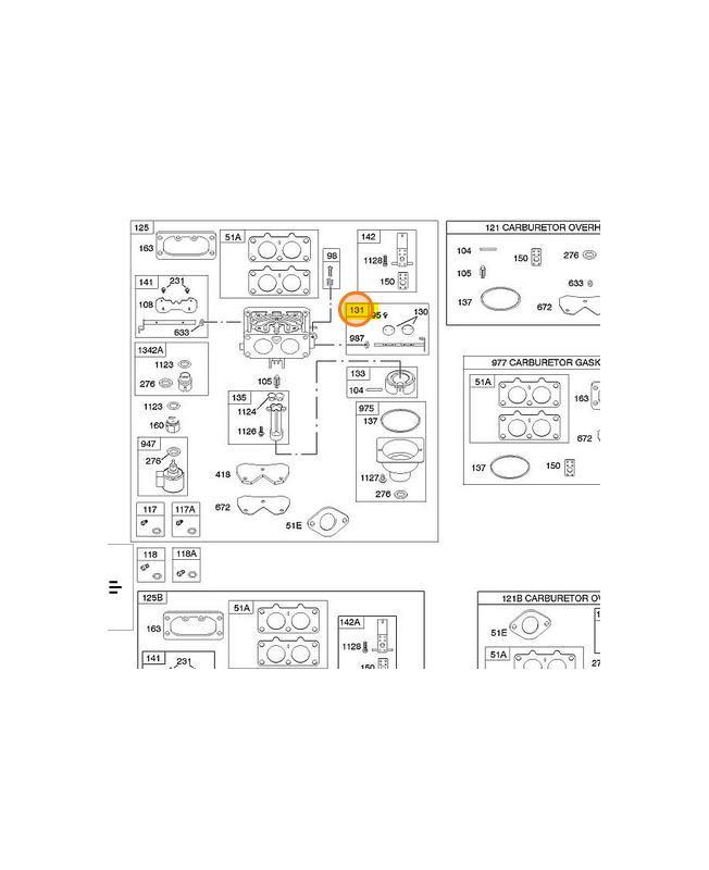 499805 Kit tige reglage accel