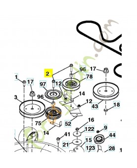 vis 599972501  817490628 et 596564003- Pièce détachée Husqvarna