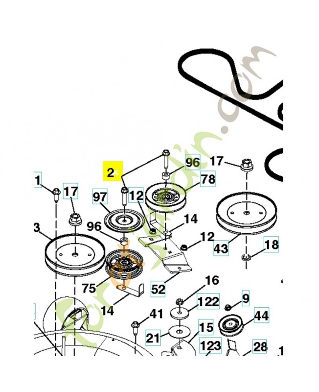 vis 599972501  817490628 et 596564003- Pièce détachée Husqvarna