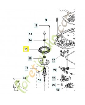 bague de fixation 579525901. Pièce de rechange Husqvarna