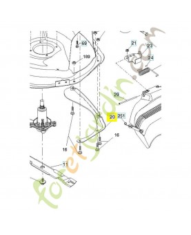Service kit 531167001. Pièce détachée Husqvarna