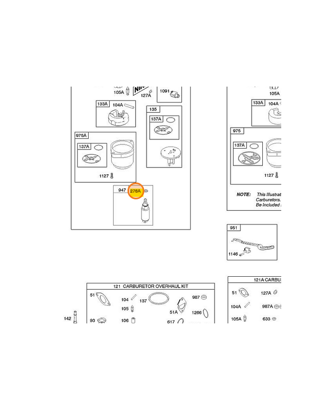 798779 Solenoide carburant