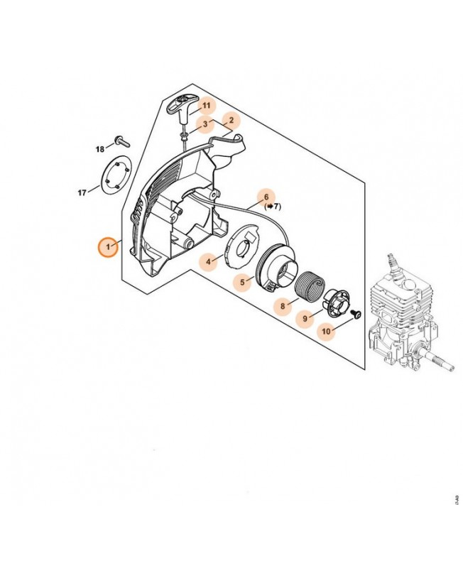 Dispositif lanceur ergostart