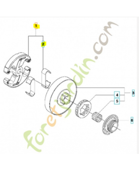 Embrayage complet 577518202