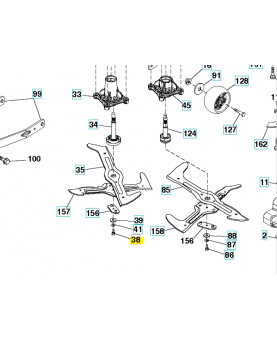 Screw external hexagon head 7/