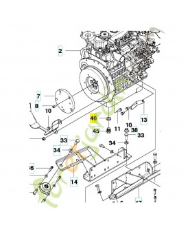 Joint 578009601. Pièce de rechange Husqvarna