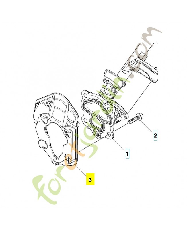 bride 544083802- Pièce détachée Husqvarna